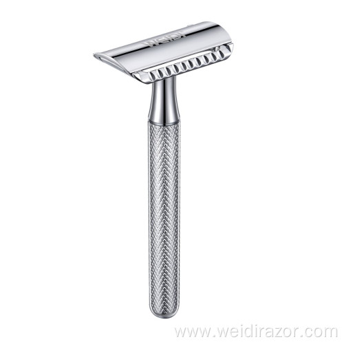 Metal Stainless Steel Double Edge Shaving Safety Razor